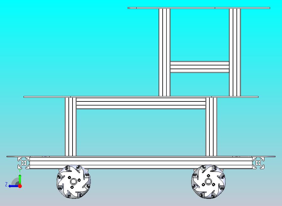 轮式机器人底座
