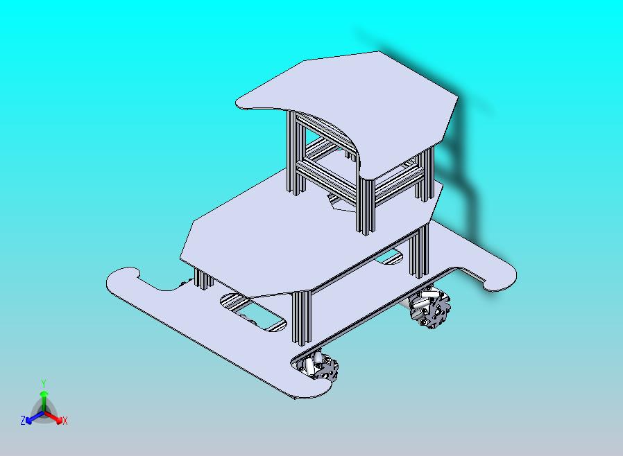 轮式机器人底座