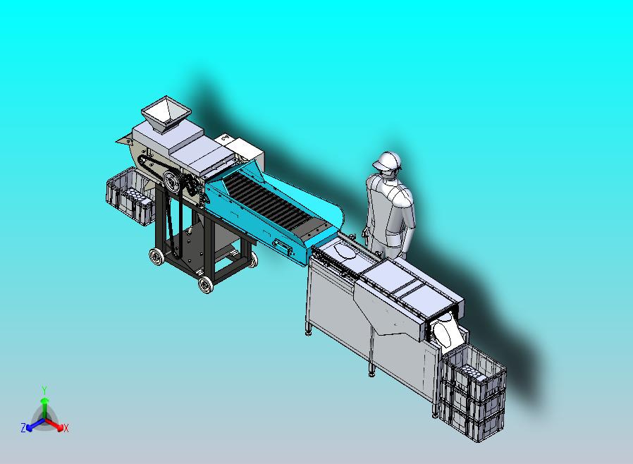 农产品自动化分拣生产线