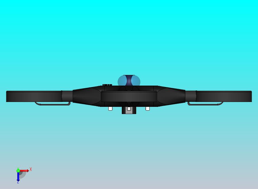 四旋翼飞行器无人机