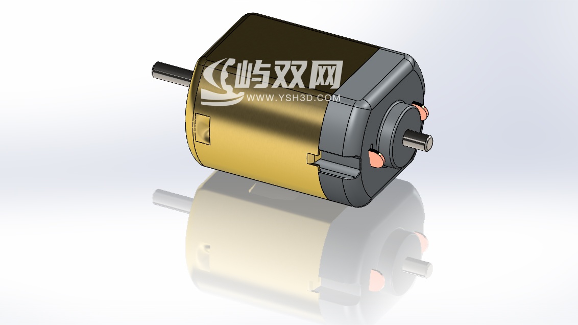 带转子直流电机