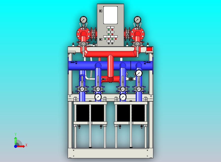 双介质换热与输送系统