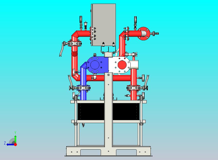 双介质换热与输送系统