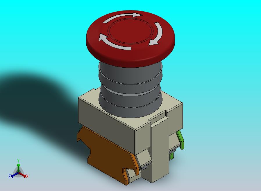 按钮紧急停止开关