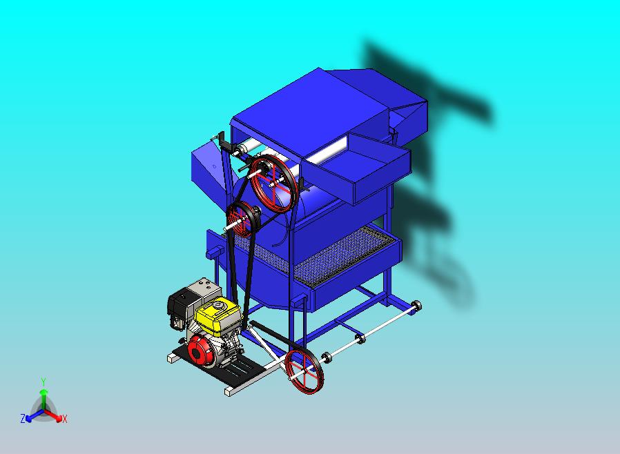 43-玉米脱粒机和脱粒机