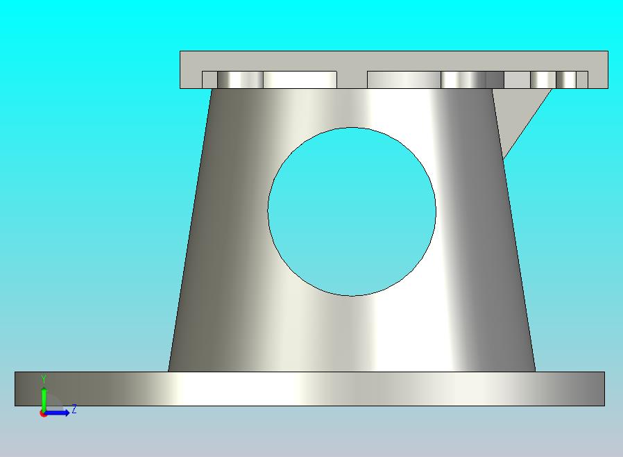 钟形罩PK200-105-38-70x100-4xM8-W-切边