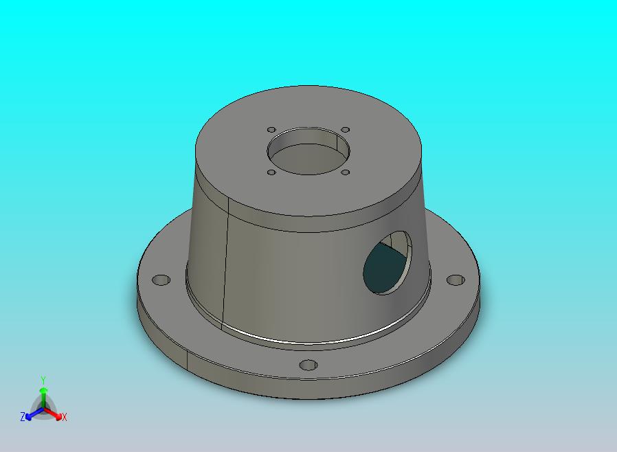 钟形罩PK350-187-82.55-106.4-4xM10-90°-W