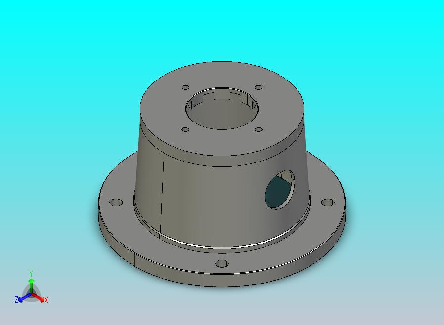 钟形罩PK350-187-101.6-146-4xM12-90°-W