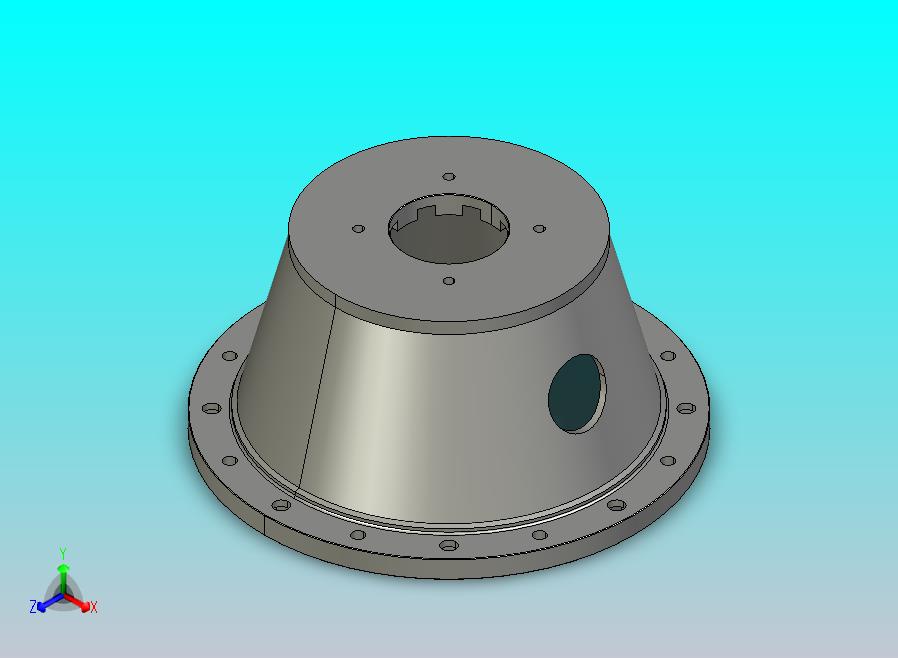 钟形罩PK660-310-152.4-228.6-4xM20-L