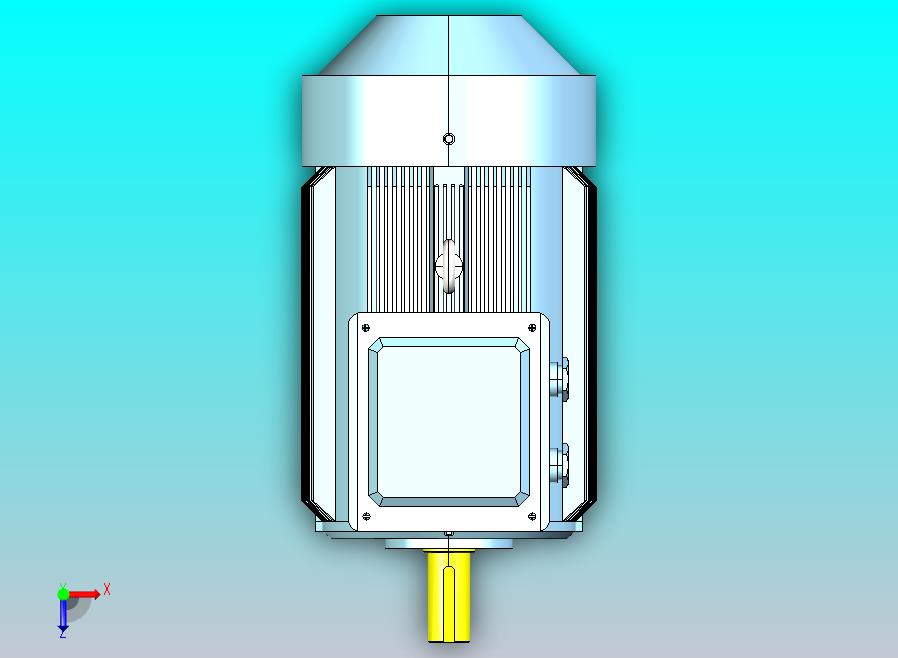 YX3-80～132高效率三相异步电动机-基座带底脚、端盖上无凸缘[YX3-132M1-4]