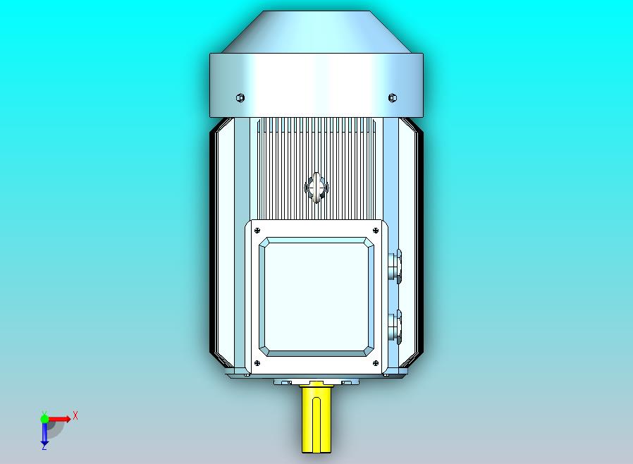 YX3-160～280高效率三相异步电动机-基座带底脚、端盖上无凸缘[YX3-180M-4]