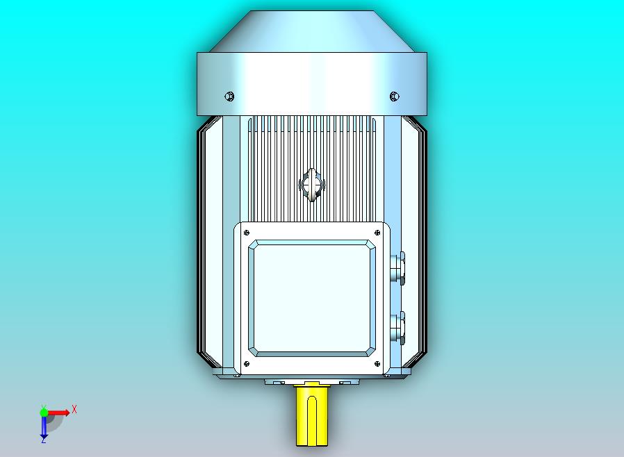 YX3-160～280高效率三相异步电动机-基座带底脚、端盖上无凸缘[YX3-280S-4]