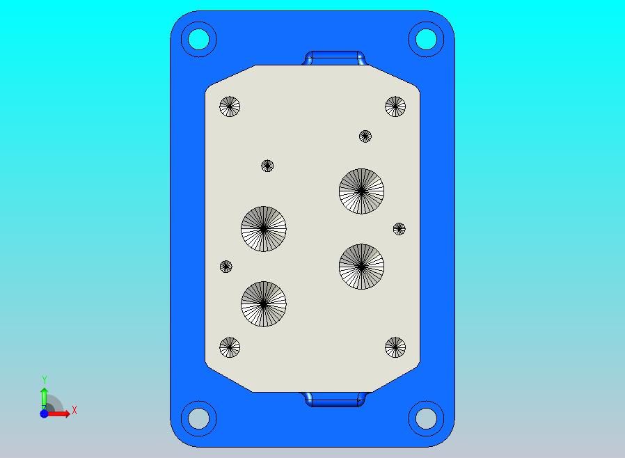 G174-01电液阀底板