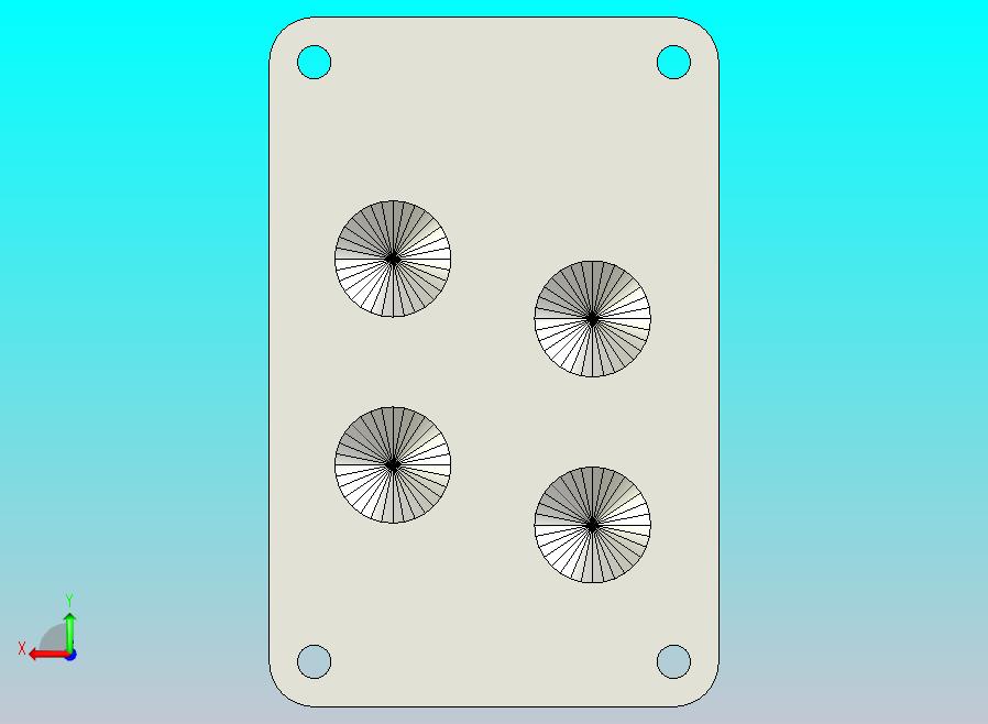 G174-01电液阀底板