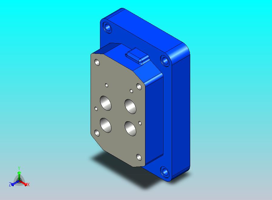 G174-01电液阀底板