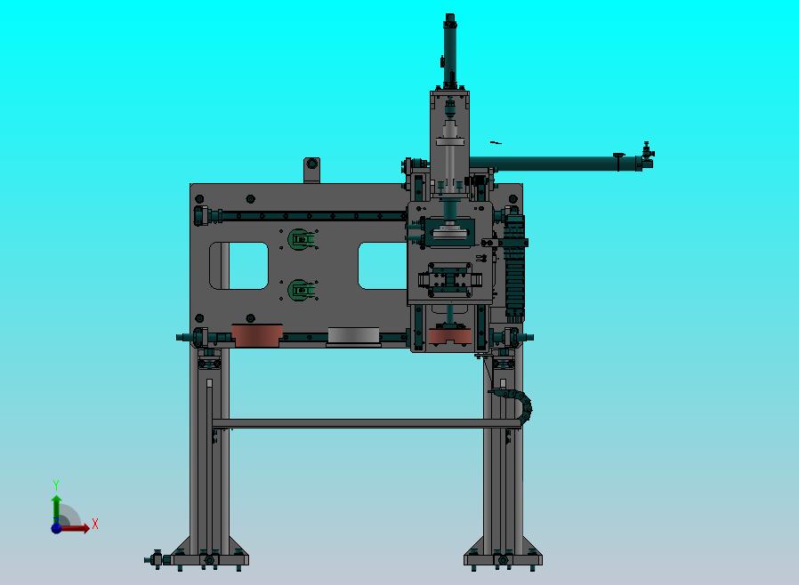 夹持翻转压合机构