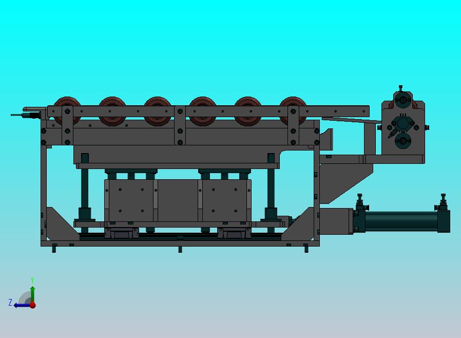 圆柱件递进传输机构