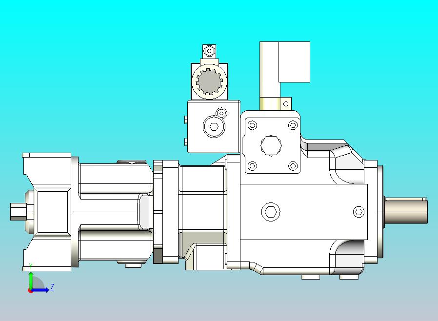 A4V A10V系列串泵[串泵KD-A4VSO40EO210R-PPB13KB3+A10VSO28DR31R-PPA12N00]
