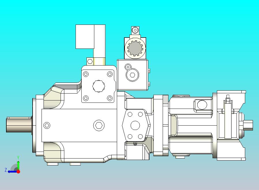 A4V A10V系列串泵[串泵KD-A4VSO40EO210R-PPB13KB3+A10VSO28DR31R-PPA12N00]