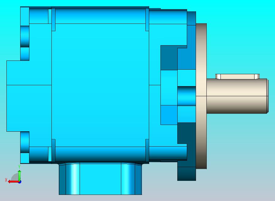 海特克内啮合双泵HG0-08-01R-VPC