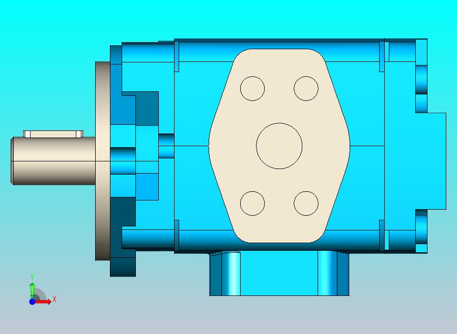 海特克内啮合双泵HG0-25-01R-VPC