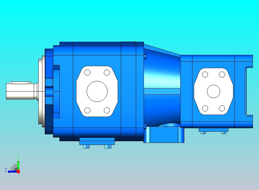 海特克内啮合双泵HG10-50-16-01R-VPC