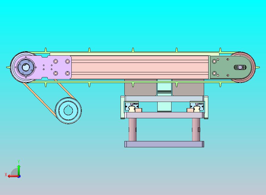 宽度调节皮带线