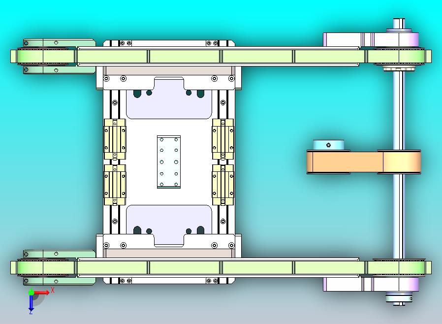 宽度调节皮带线