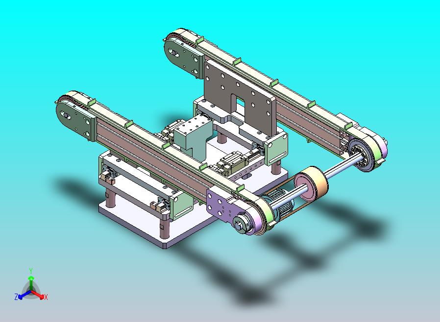 宽度调节皮带线