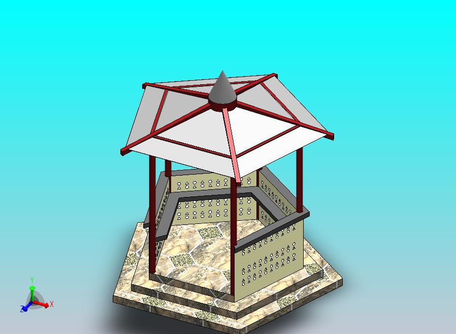 五角大楼花园凉亭