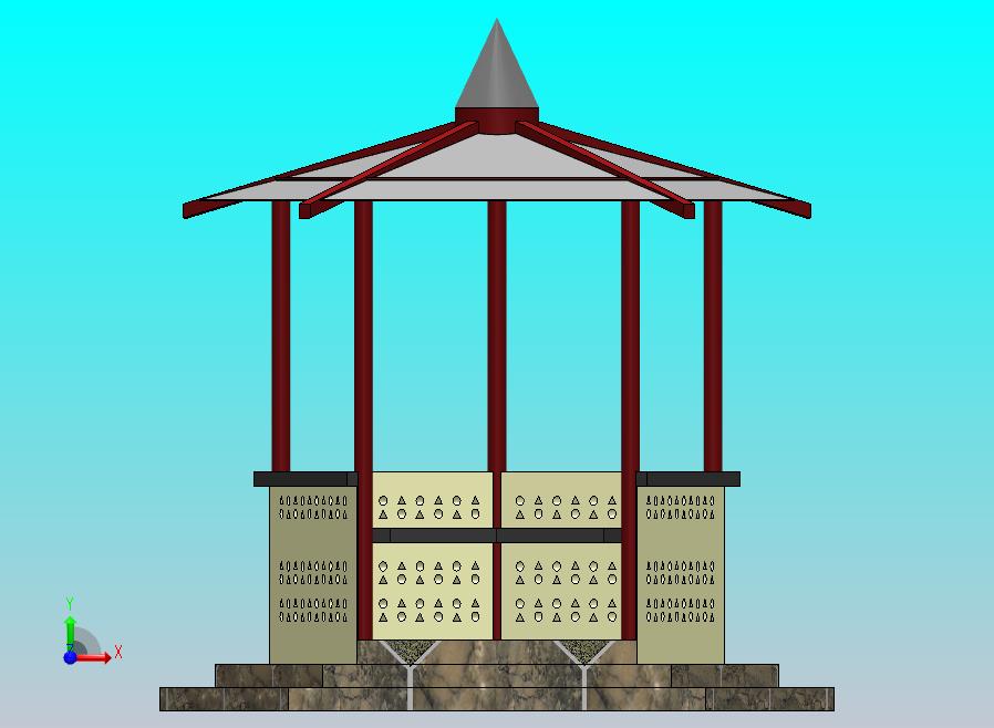 五角大楼花园凉亭