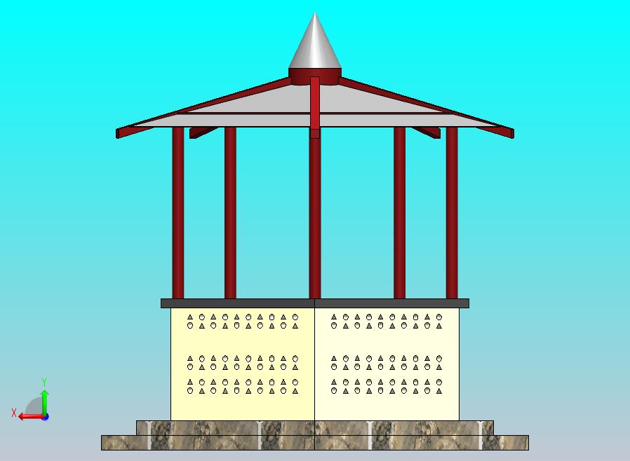 五角大楼花园凉亭
