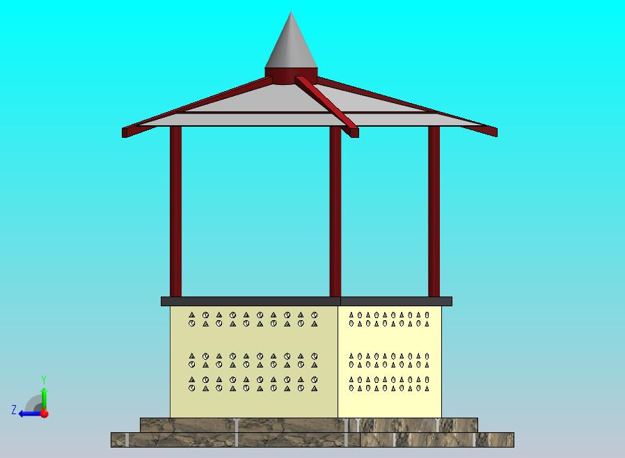 五角大楼花园凉亭