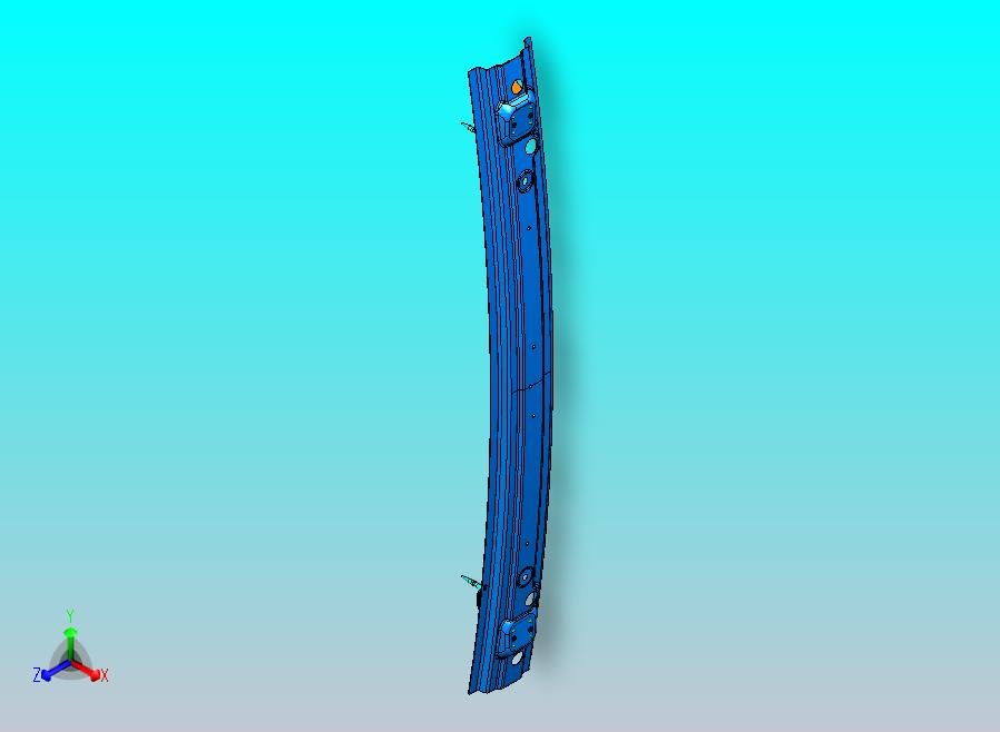 FNA2801400（后防撞梁总成装置）