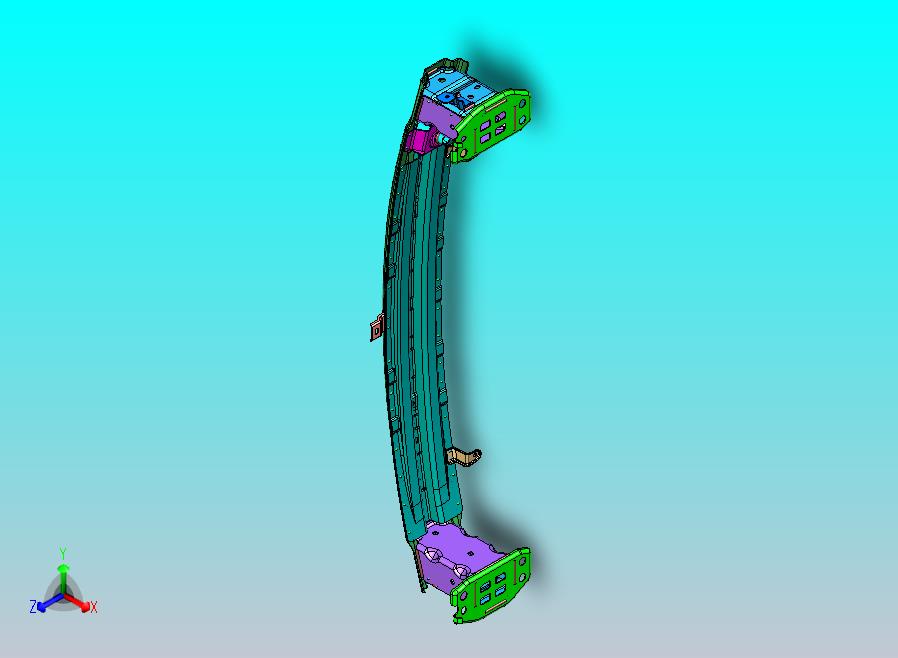 FNA2801000（前防撞梁总成装置）