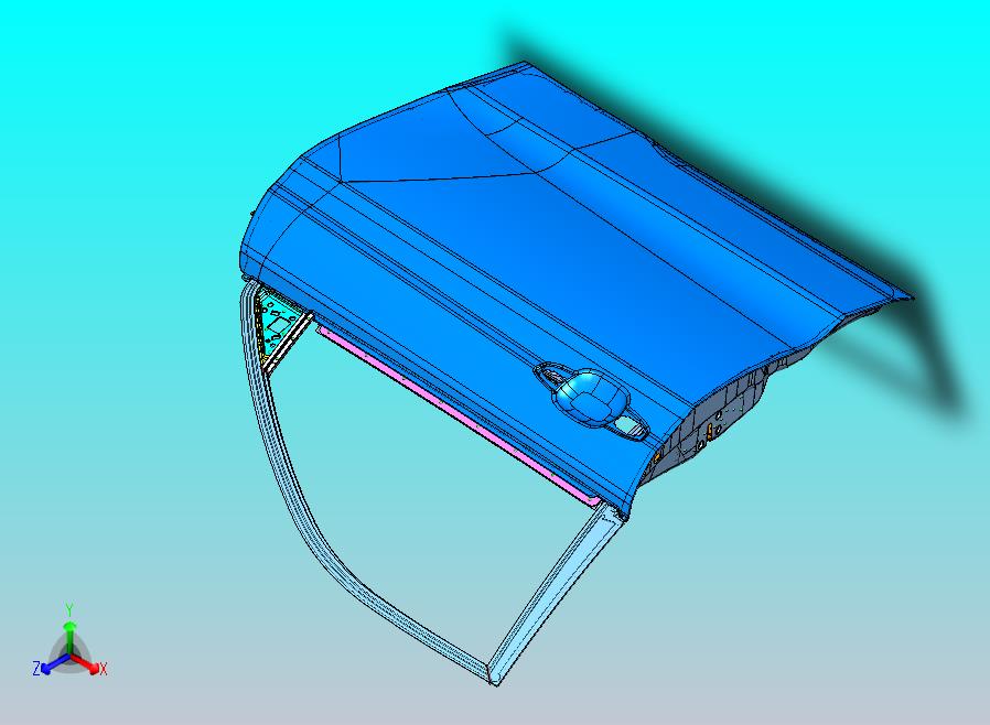 FNA6101002（右前门总成装置）