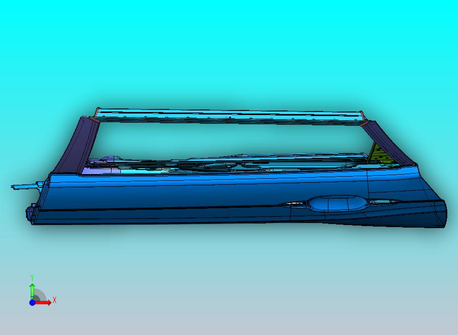 FNA6201001（左后门总成装置）