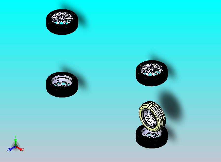 FNA3100001（车轮及轮辋装置）