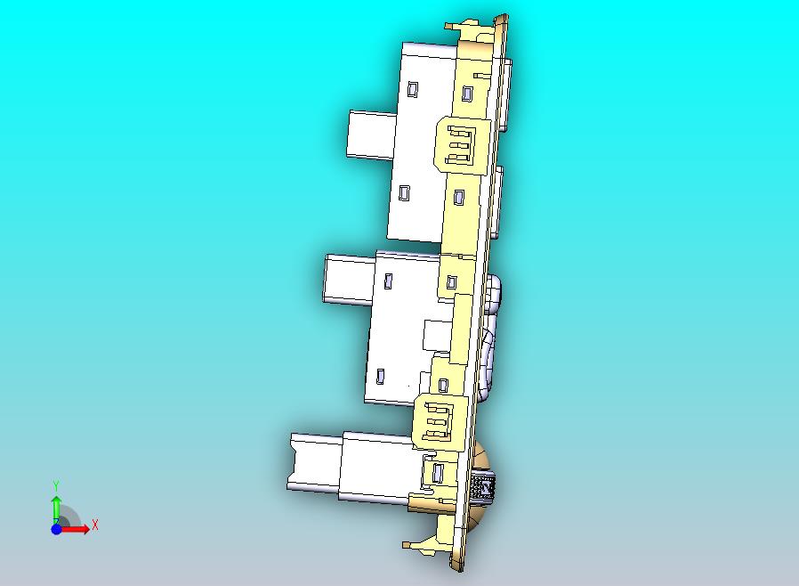 FNA3711003_左下护板开关装置