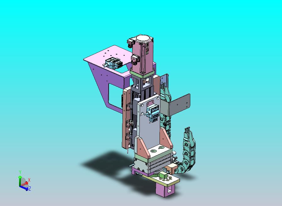 上下升降180°旋转吸料机构