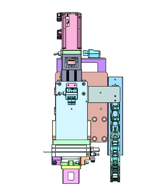 上下升降180°旋转吸料机构
