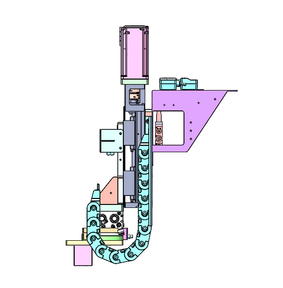 上下升降180°旋转吸料机构