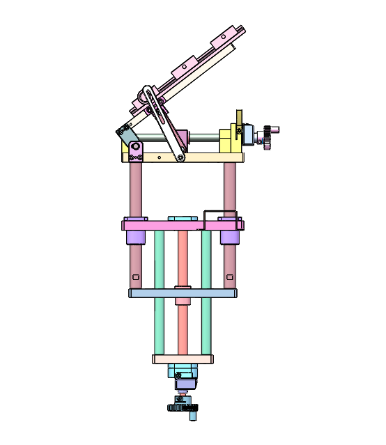 升降及角度调节机构
