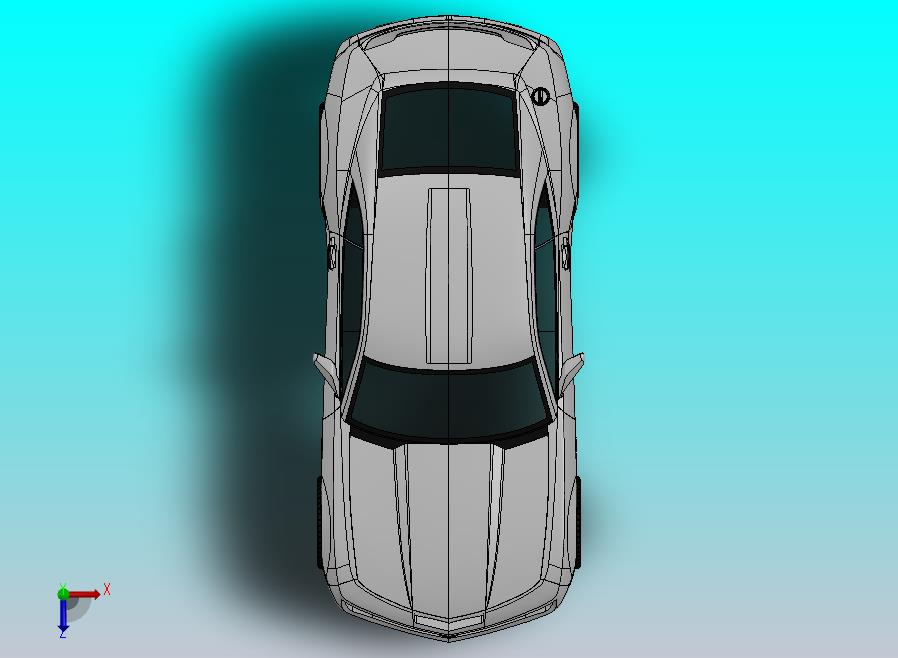 6-雪佛兰 科迈罗 camaro ss SolidWorks stp