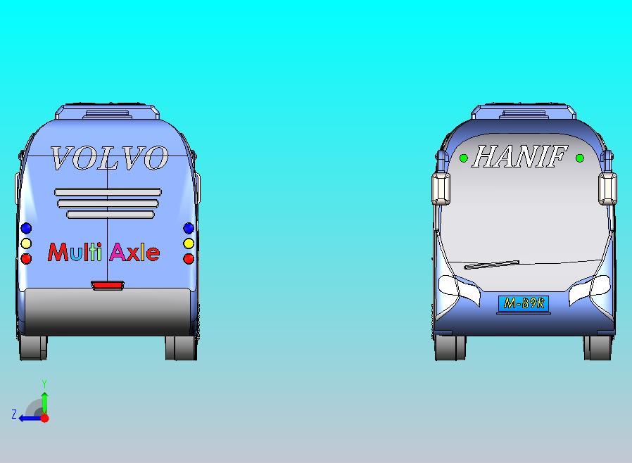 13-沃尔沃 b9r SolidWorks stp