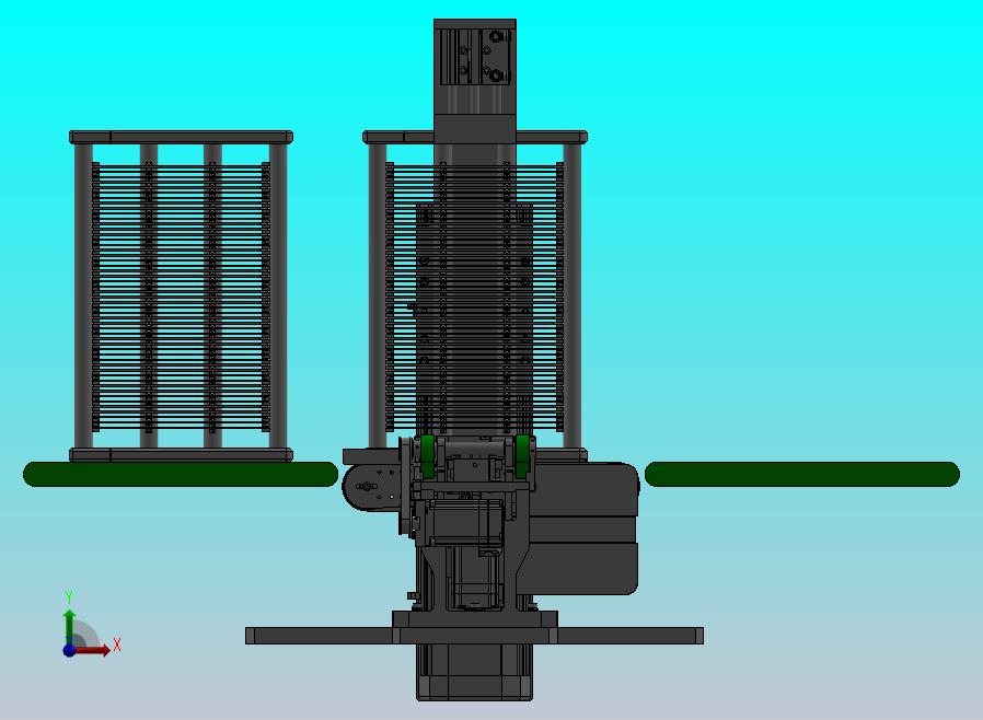 可伸缩皮带上料机构