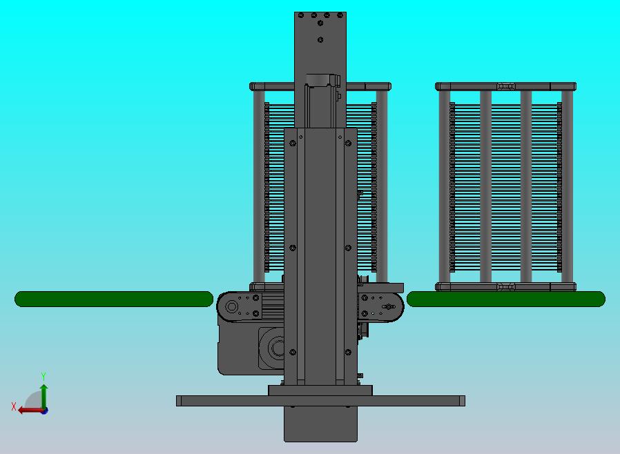 可伸缩皮带上料机构
