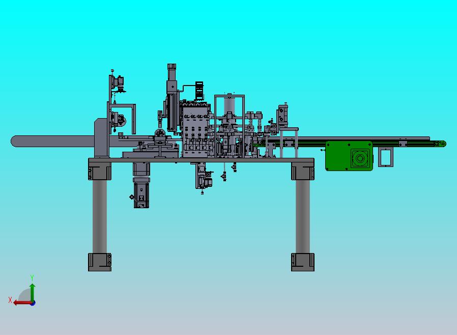 双转盘串联视觉检测机构