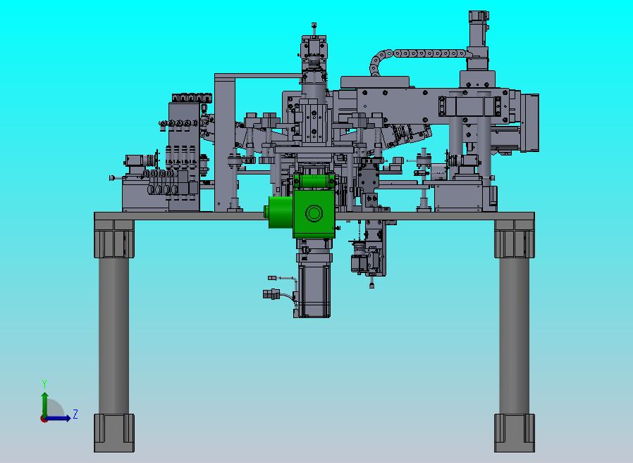 双转盘串联视觉检测机构