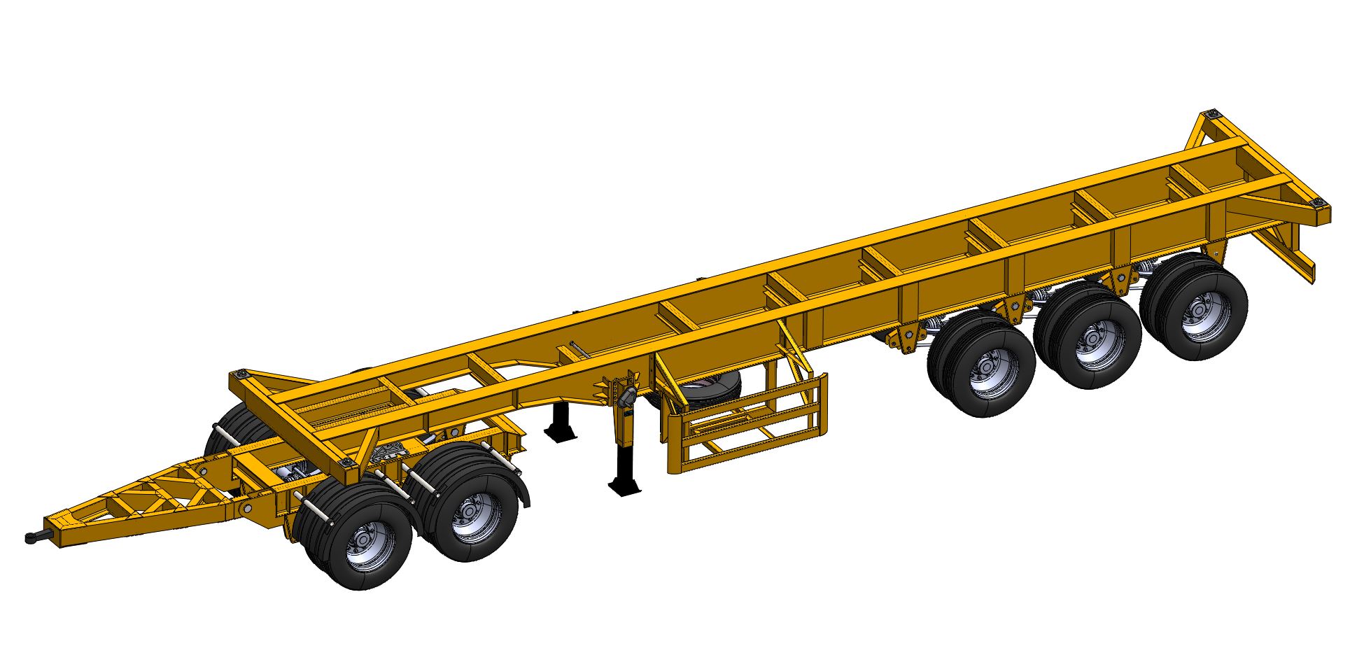 Dolly Truck半挂牵引底盘车